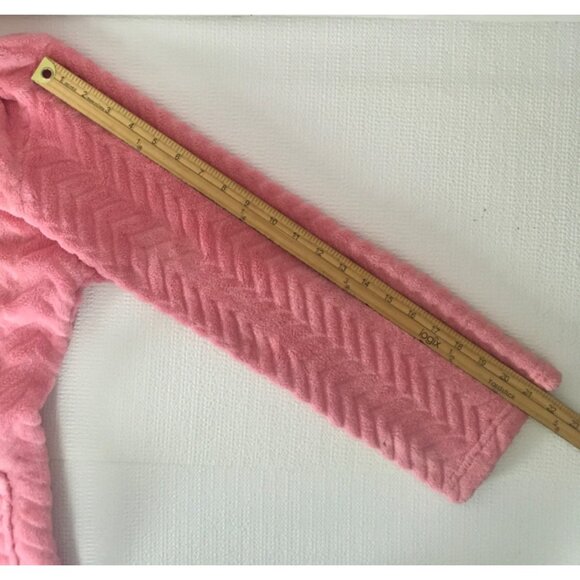 Hotel Spa Collections Robe Women One Size Pink Long Sleeves Front Pockets - Picture 13 of 15